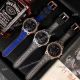 Copy Roger Dubuis Excalibur Automatic Skeleton SS Diamond Watch Gray Gummy Strap (4)_th.jpg